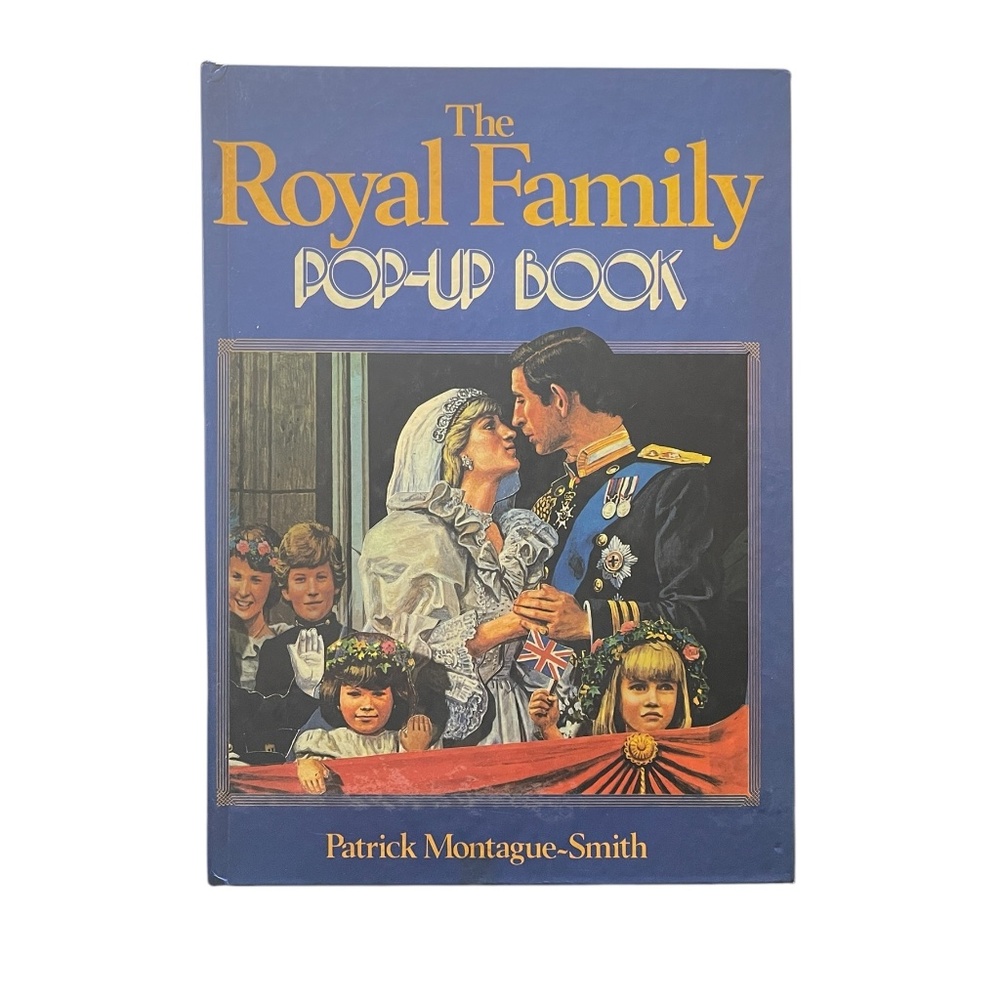 The Royal Family (Princess Diana) Pop-Up Book by Patrick Montague Smith 1984